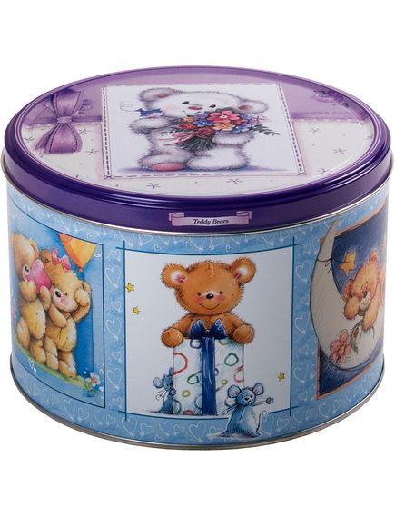 Jacobsens Печиво вершкове Ведмедики Тедді в банці 300 г, зображення 6