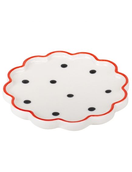 Чашка з блюдцем різдвяна керамічна Оленя 230 мл, зображення 2