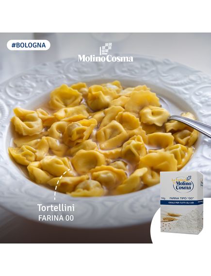 Борошно пшеничне Універсальне тип 00 Molino Cosma 1 кг, зображення 4