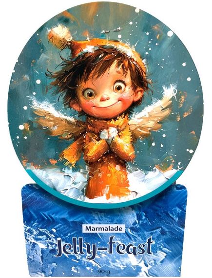 Shoud'e Мармелад новорічний Jelly-feast 90 г, зображення 2