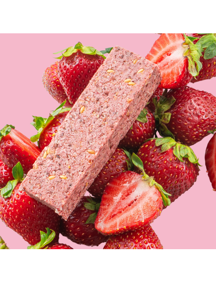 Fizi Набір Кето батончиків Полуниця + Мигдаль бокс 10шт*45 г, зображення 2