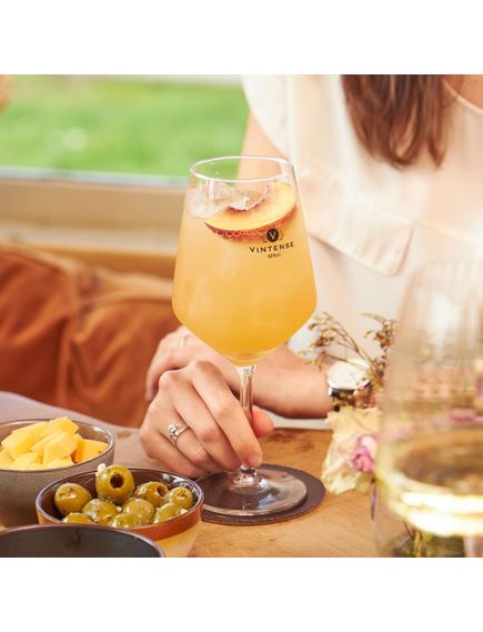 Коктейль Белліні безалкогольний Vintense Ice Bellini 0,0% 750 мл, зображення 2