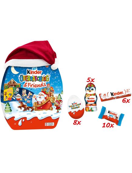 Адвент Календар Kinder Uberraschung&Friends 2025-2026 370 г, зображення 3