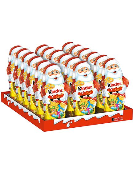 Kinder Шоколадна фігура Санта з молочного шоколаду 110 г, зображення 3
