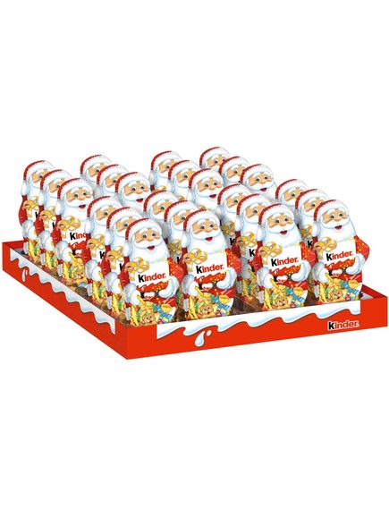 Kinder Шоколадна фігура Санта з молочного шоколаду 55 г, зображення 3