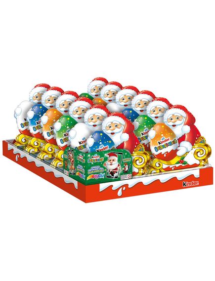 Kinder Сюрприз Шоколадне яйце з фігурою Санта з іграшкою 75 г, зображення 3