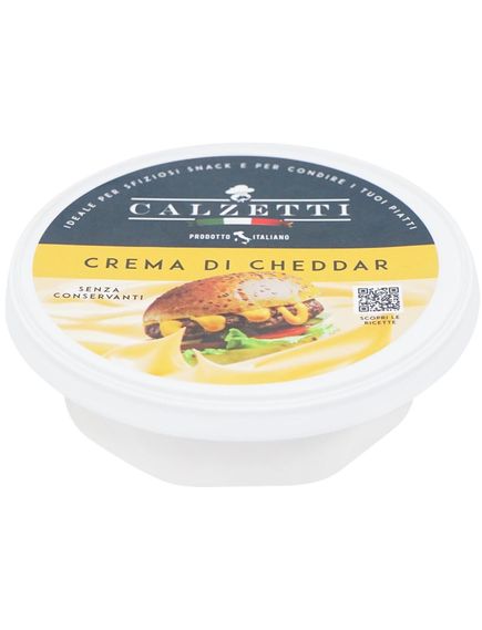 Calzetti Крем-сир плавлений Чеддер 125 г, зображення 2