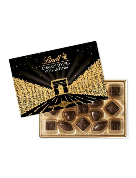 Lindt Цукерки шоколадні з чорного шоколаду CHAMPS-ÉLYSÉES 168 г, зображення 2