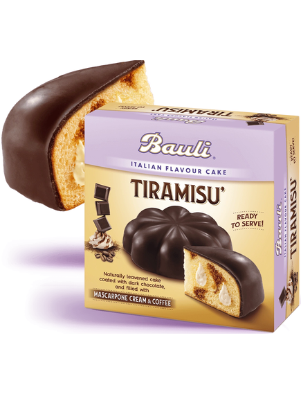 Bauli Торт Тірамісу з кремом Маскарпоне та кавою 450 г, зображення 2