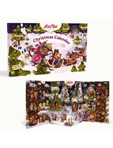 Адвент Календар Різдвяний Чай Yogi Tea органічний 45,9 г, зображення 3
