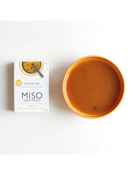 Паста для приготування білого Місо-Супу з морськими водоростями органічна Clearspring 4шт*15 г, зображення 2