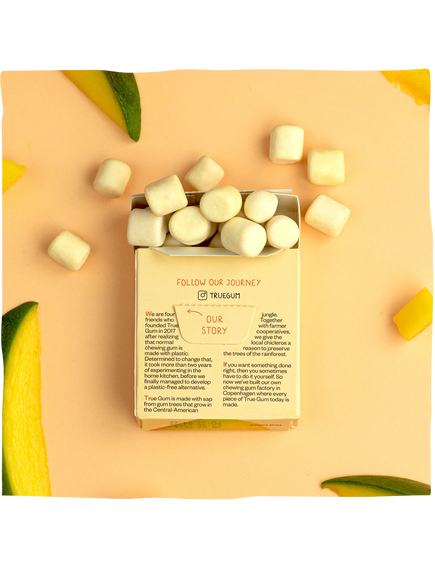 True Gum Жувальна гумка без цукру Манго 21 г, зображення 2
