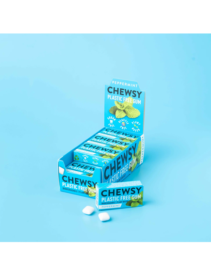 Chewsy Жувальна гумка М'ята Перцева натуральна упаковка 12шт*15 г, зображення 2