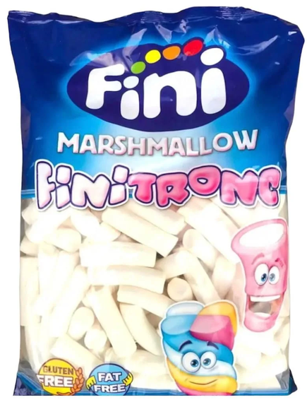 Fini Маршмеллоу Палички Білі Finitrotc 125шт., зображення 2