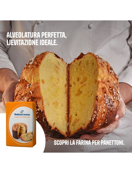 Борошно пшеничне для Панеттоне Molino Cosma 25 кг, зображення 2