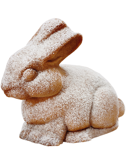 Кекс бісквітний Kuchenmeister Великодній Зайчик 350 г, зображення 2