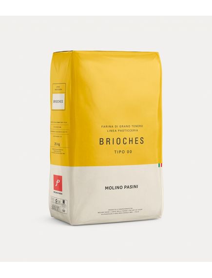 Molino Pasini Борошно пшеничне Бріош тип 00 25 кг, зображення 2