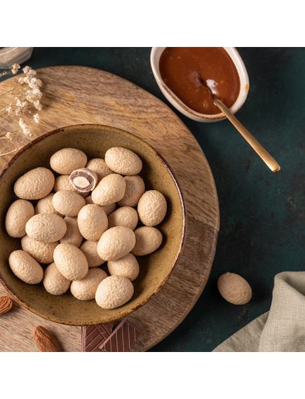 Medicis Мигдаль смажений з карамеллю в молочному шоколаді Тоффело 140 г, зображення 2