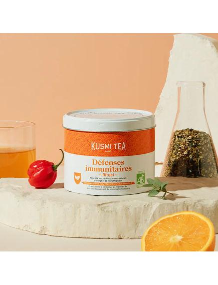 Kusmi Tea Чайна суміш Ритуал Імунного Захисту розсипний органічний 100 г, зображення 2