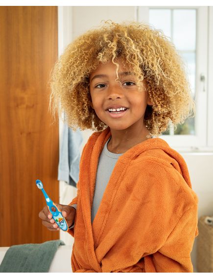 Jordan Зубна щітка для дітей 3-5 років з ковпачком для подорожей Step2 1 шт., Основний колір: Зелений, зображення 3