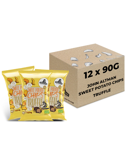 John Altman Чипси з солодкої картоплі Трюфель органічні упаковка 12шт*90 г