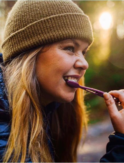 Jordan Зубна щітка Ultralite Середньої жорсткості, Основний колір: Сірий, зображення 3