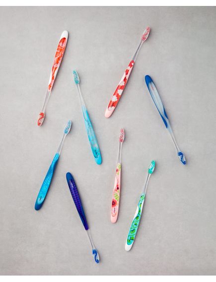 Jordan Зубна щітка Individual Reach Середньої жорсткості, Основний колір: Синій, зображення 4