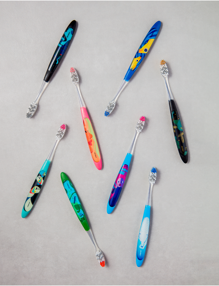 Jordan Зубна щітка Individual Clean Середньої жорсткості, Основний колір: Синій, зображення 3