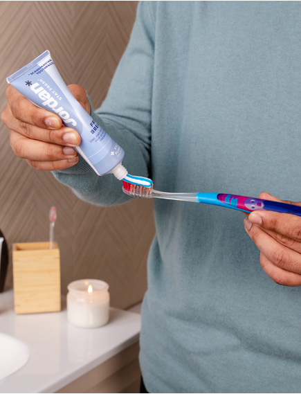 Jordan Зубна щітка Individual Clean Середньої жорсткості, Основний колір: Синій, зображення 2