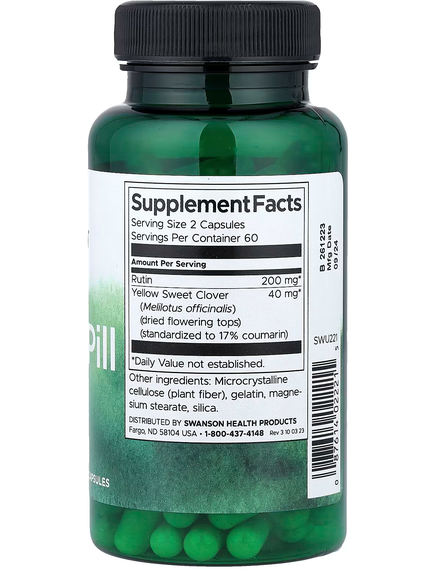 Swanson Добавка для Водного Балансу 20 мг 120 капсул, зображення 2