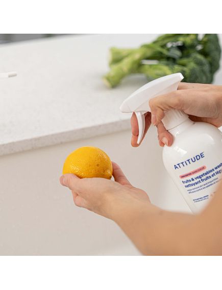 Засіб для миття фруктів та овочів Без запаху Attitude 700 мл, зображення 2