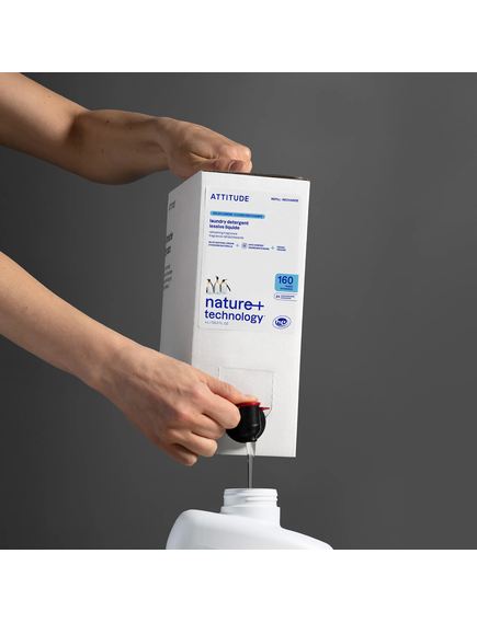 Засіб для прання рідкий Польові Квіти Attitude Eco-Refill 2 л, зображення 2