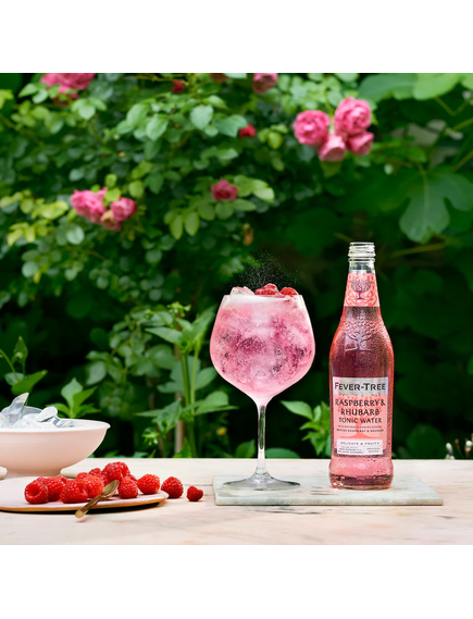 Тонік Rhubarb & Raspberry Tonic Water Fever-Tree 200 мл, зображення 2