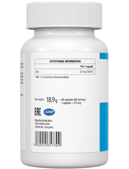 Ultra Vit Цинк 60 капсул, зображення 2