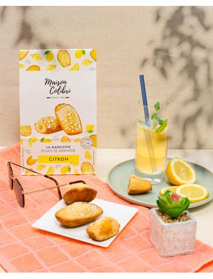 Кекси Мадлен з лимонною начинкою Maison Colibri 7шт*25 г, зображення 2