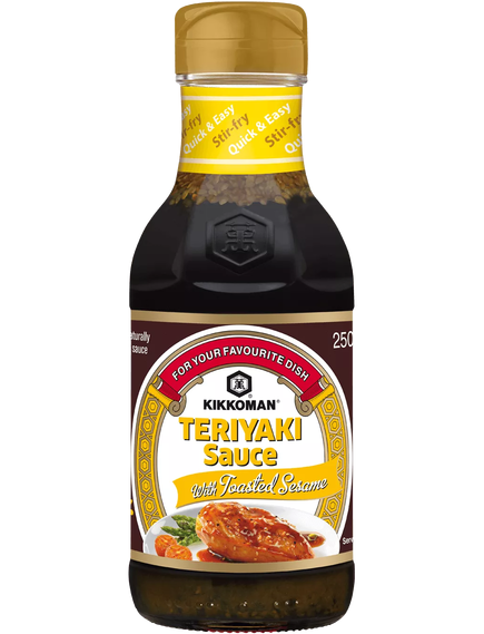 Соус соєвий Теріякі з обсмаженим кунжутом Kikkoman 250 мл