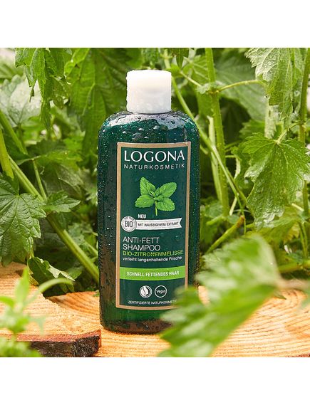 Logona Шампунь проти жирності з органічною Мелісою 250 мл, зображення 2