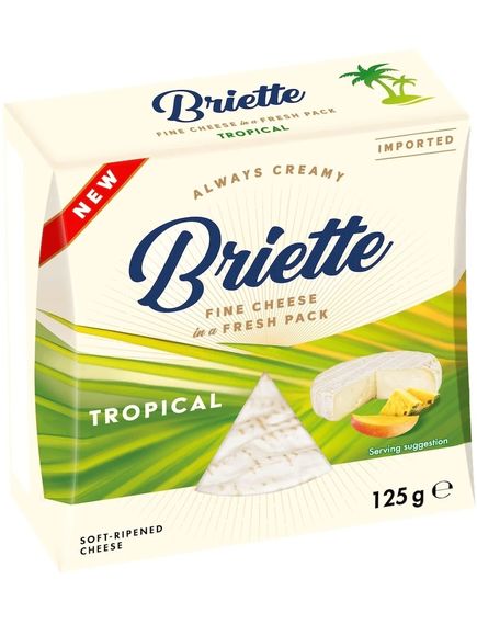 Briette Сир Брієтте з пліснявою Tropical 60% 125 г