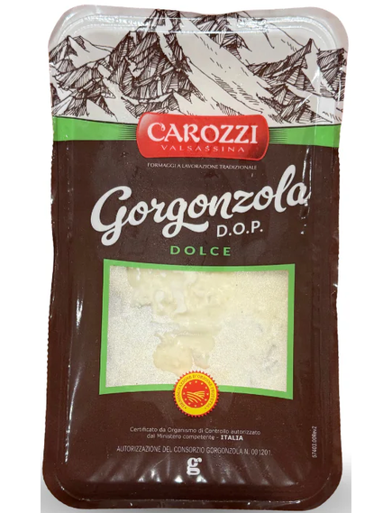 Carozzi Сир Горгонзола Дольче DOP м'який з блакитною пліснявою 200 г