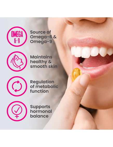 VPlab Ultra Women's Олія примули вечірньої 60 гелевих капсул, зображення 2