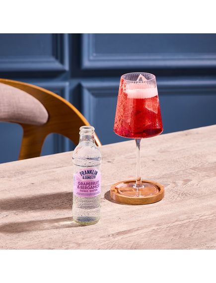 Franklin & Sons Напій Тонік Рожевий Грейпфрут та Бергамот Grapefruit & Bergamot Tonic Water б/а сильногазований 200 мл, зображення 3