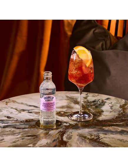 Franklin & Sons Напій Тонік Рожевий Грейпфрут та Бергамот Grapefruit & Bergamot Tonic Water б/а сильногазований 200 мл, зображення 4