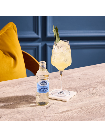 Franklin & Sons Напій Лимонад 1886 Original Lemonade б/а сильногазований упаковка 24шт*200 мл, зображення 2