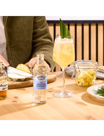 Franklin & Sons Напій Лимонад 1886 Original Lemonade б/а сильногазований упаковка 24шт*200 мл, зображення 3