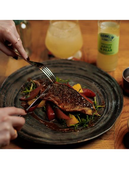 Franklin & Sons Напій Яблуко та Груша Orchard Apple & Pear б/а сильгазований 275 мл, зображення 4