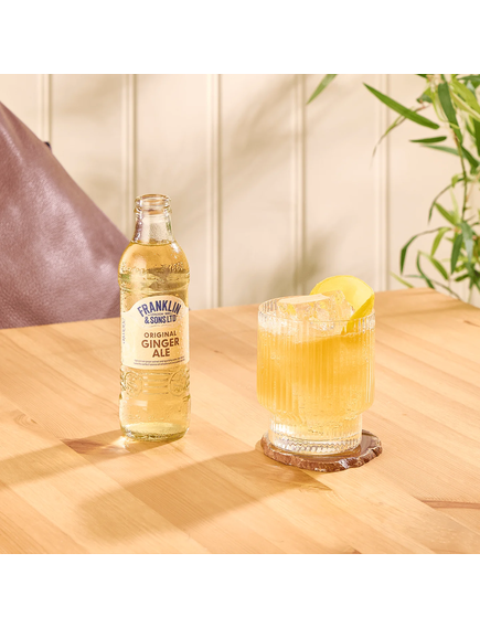 Franklin & Sons Напій Імбирний Ель Ginger Ale б/а сильногазований 200 мл, зображення 2