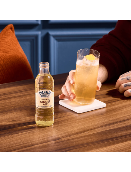 Franklin & Sons Напій Імбирний Ель Ginger Ale б/а сильногазований 200 мл, зображення 3