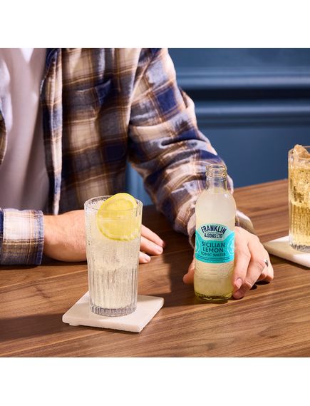 Franklin & Sons Напій Тонік Сицилійський Лимон Sicilian Lemon Tonic Water б/а сильногазований упаковка 24шт*200 мл, зображення 2