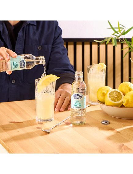 Franklin & Sons Напій Содова 1886 Soda Water б/а сильногазований упаковка 24шт*200 мл, зображення 3