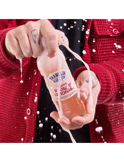 Franklin & Sons Напій Лимонад Ревінь Spring Rhubarb Lemonade б/а сильногазований 275 мл, зображення 2